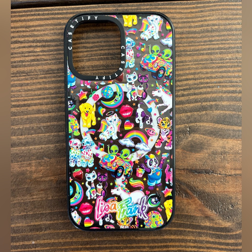 Casetify Lisa Frank Multicolor Phone Case for iPhone 16